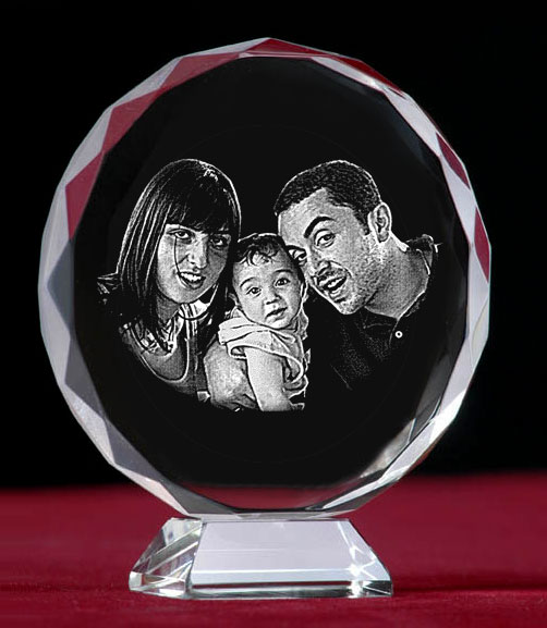 laser crystal, 3d laser crystal